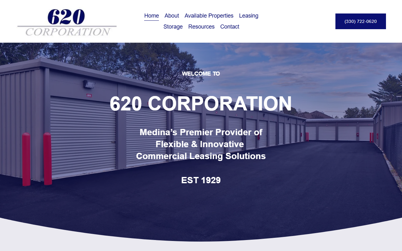620corporation.com screenshot