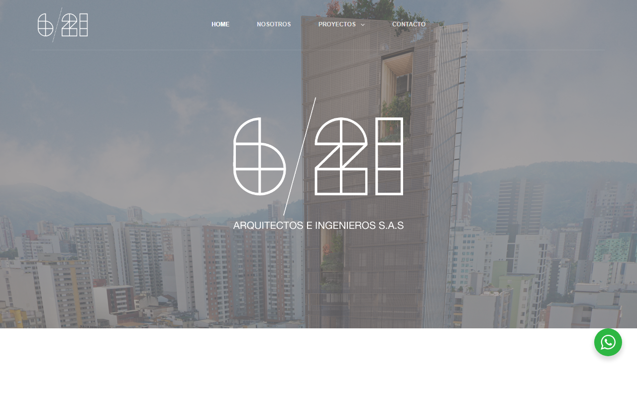 621arquitectos.com screenshot