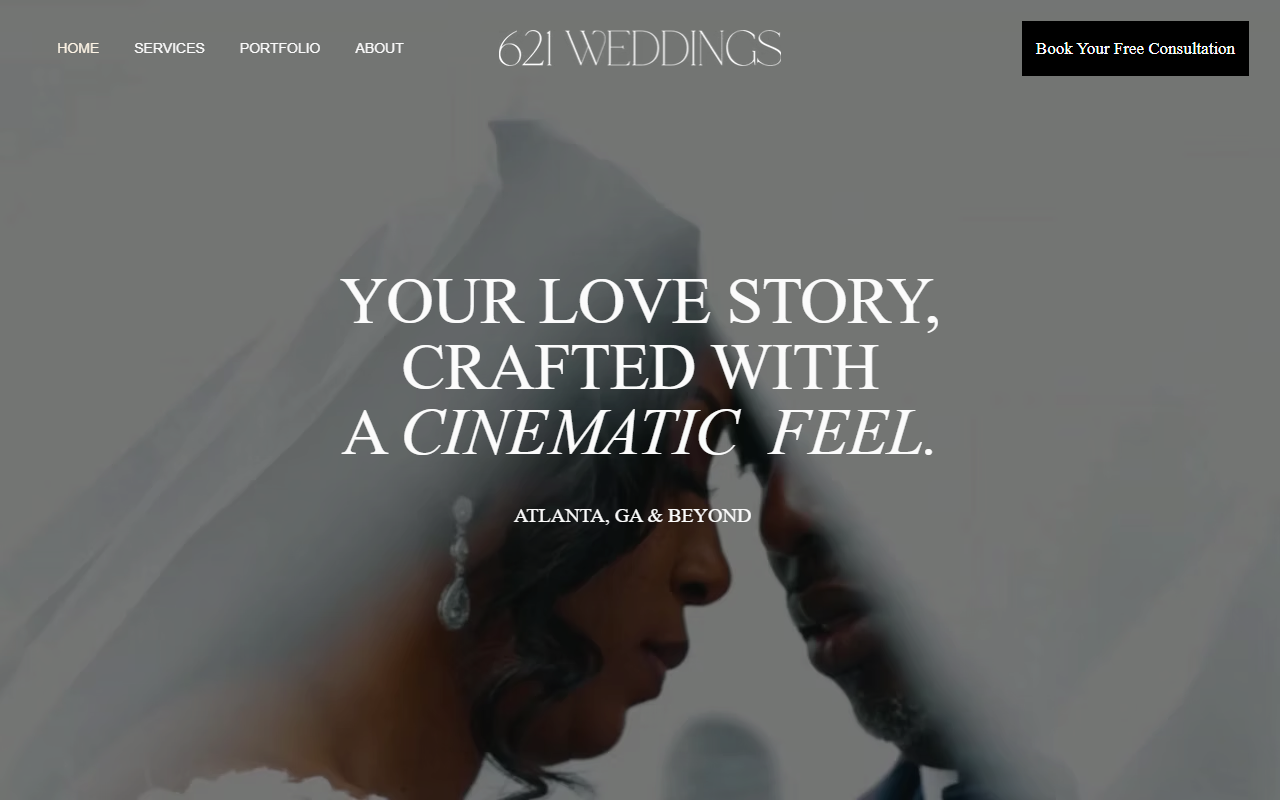 621weddings.com screenshot