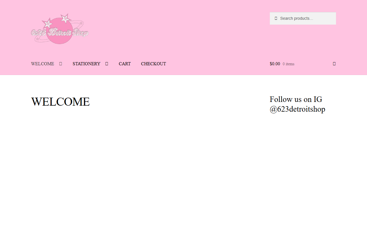 623detroitshop.com screenshot
