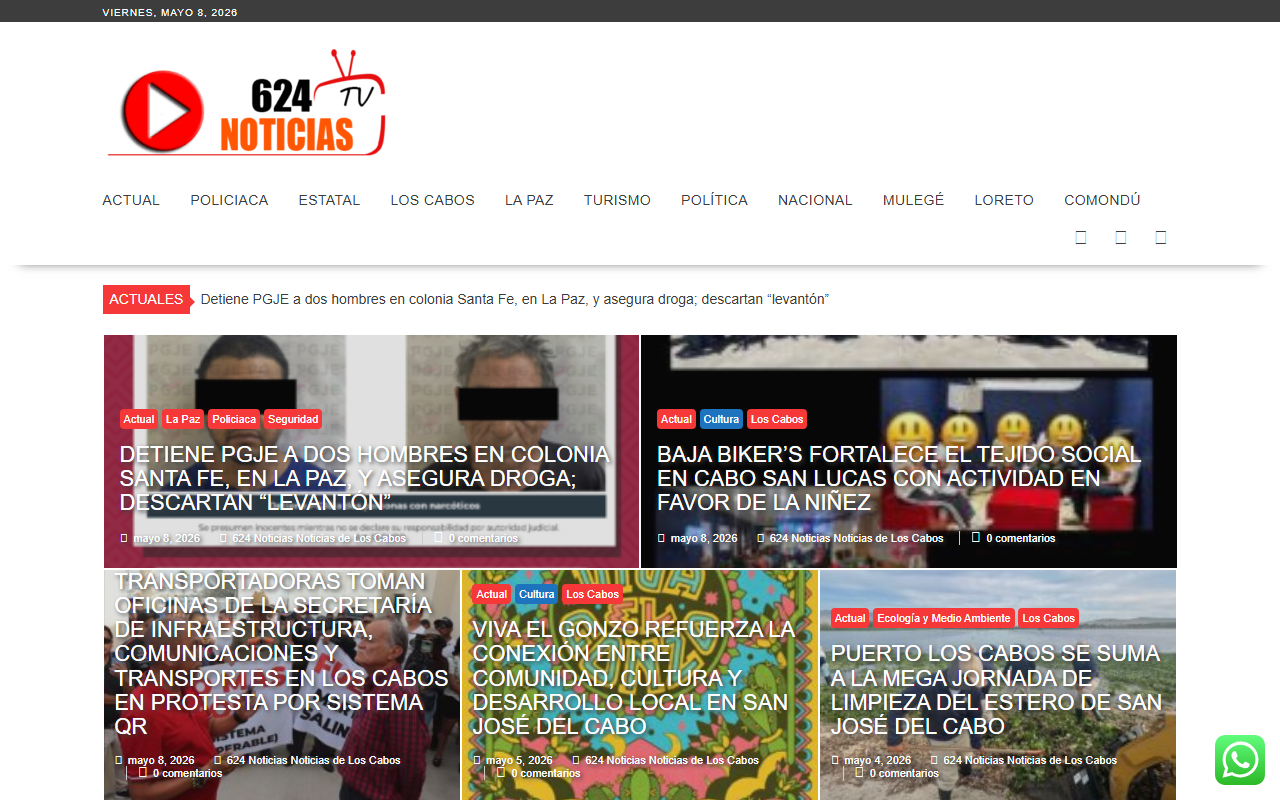 624noticias.com screenshot