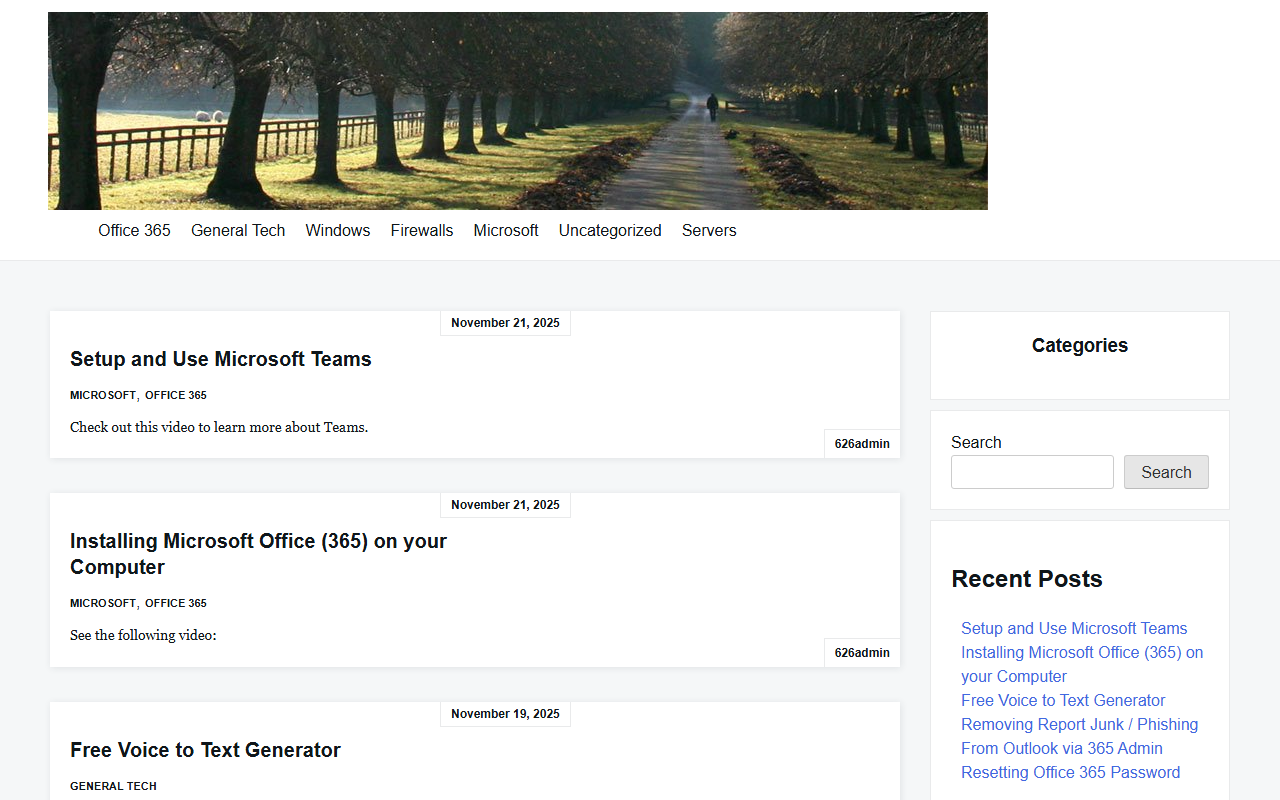 626support.com screenshot