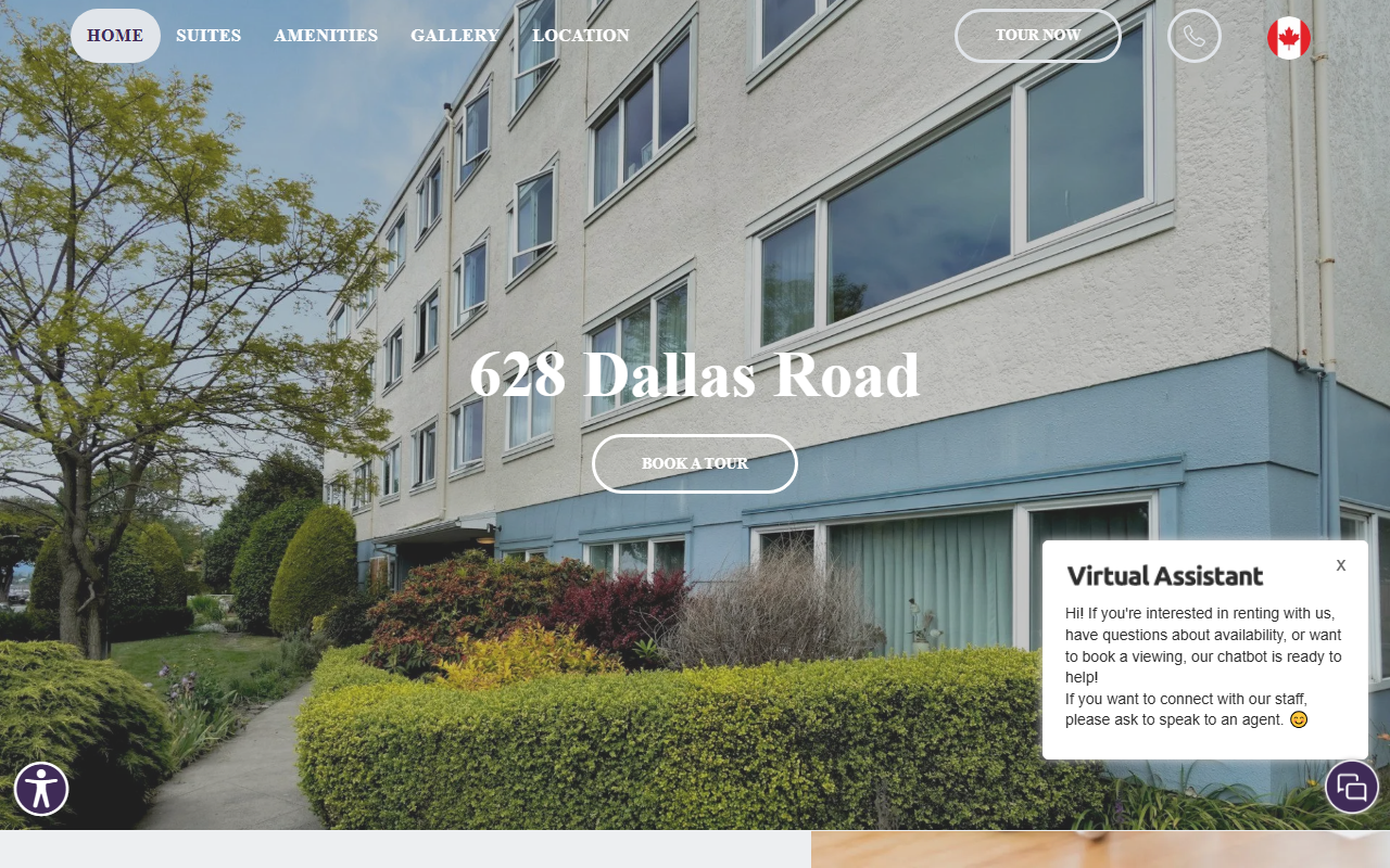 628dallasroad.com screenshot