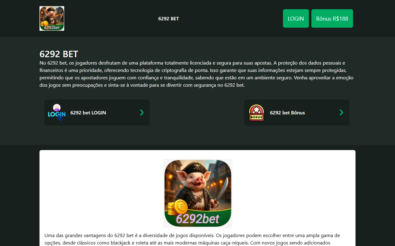 6292bet-login.com screenshot