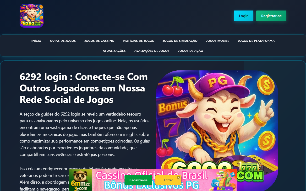 6292entrar.com screenshot