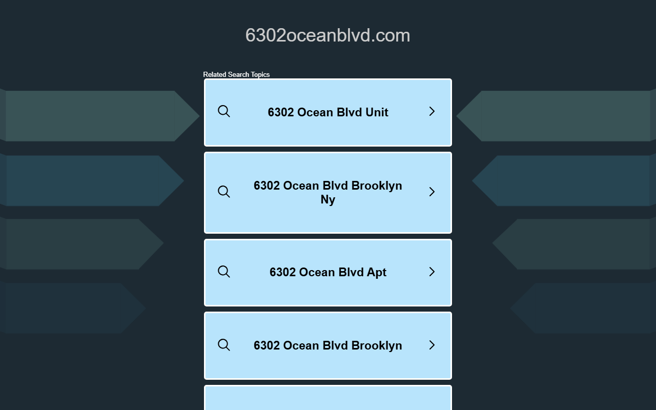 6302oceanblvd.com screenshot