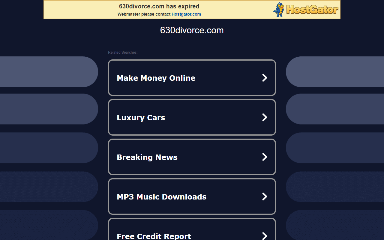 630divorce.com screenshot