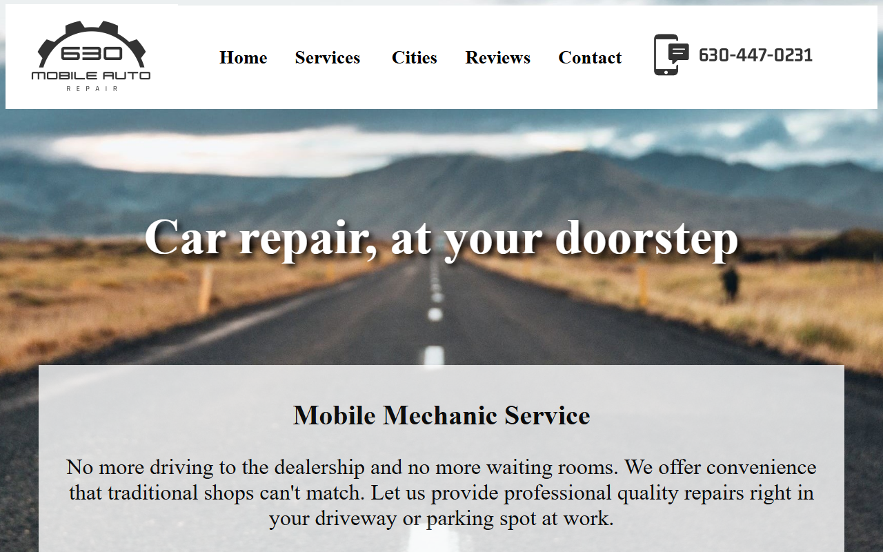 630mobileauto.com screenshot
