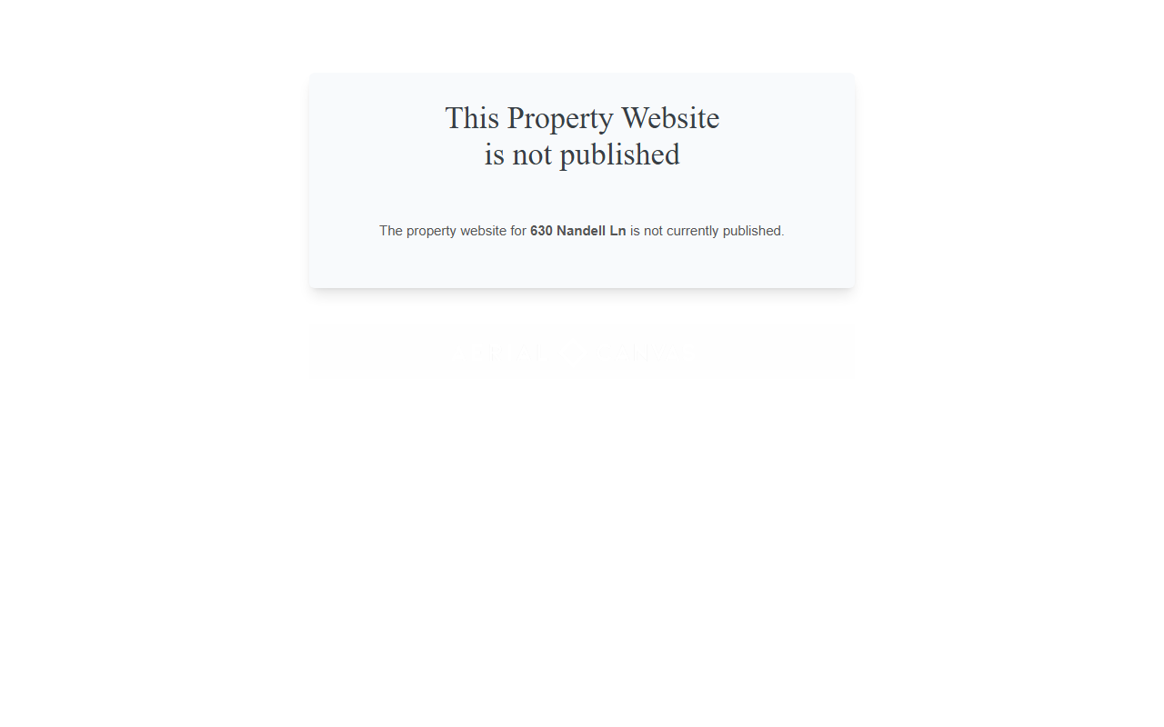 630nandelllane.com screenshot