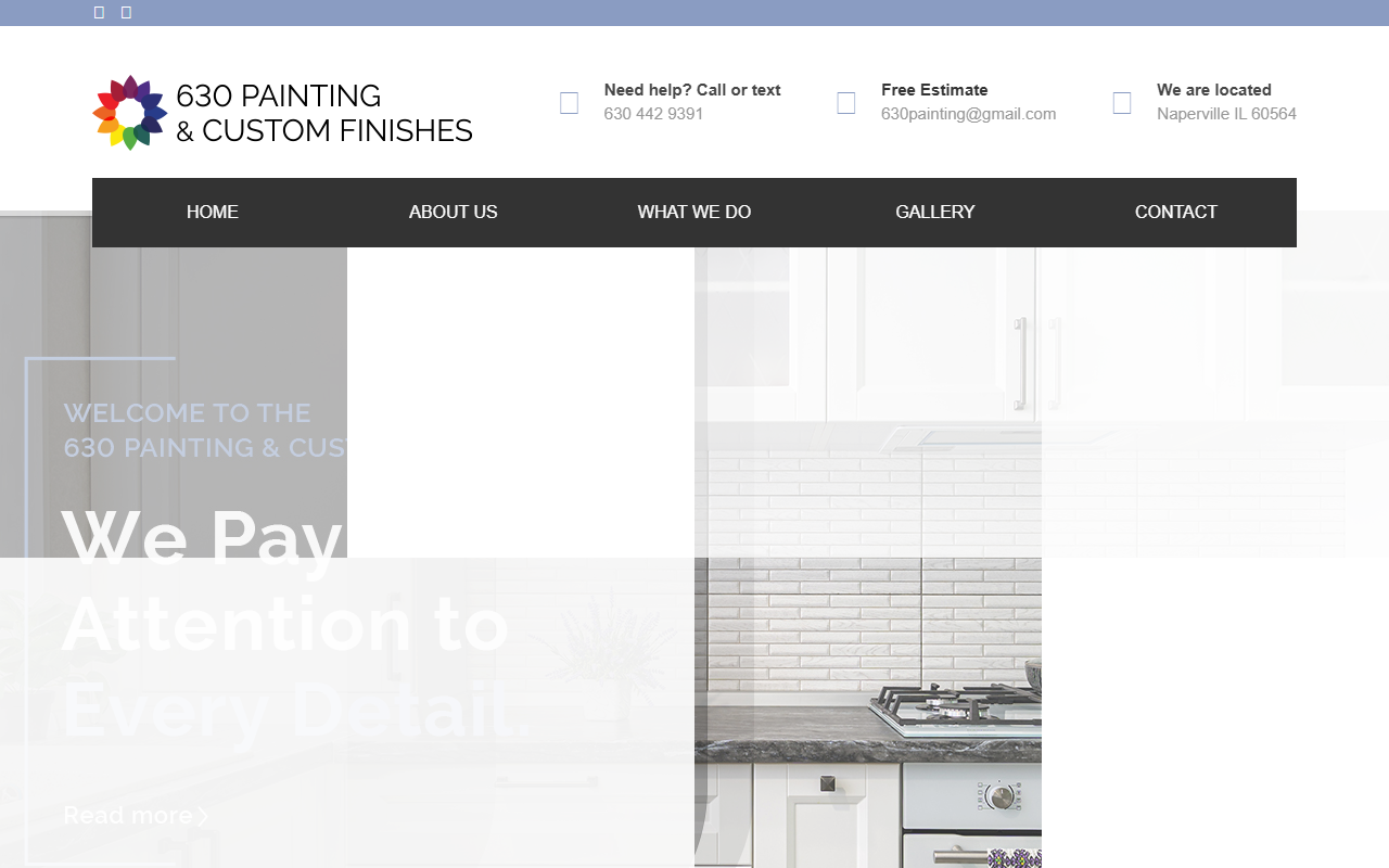 630painting.com screenshot
