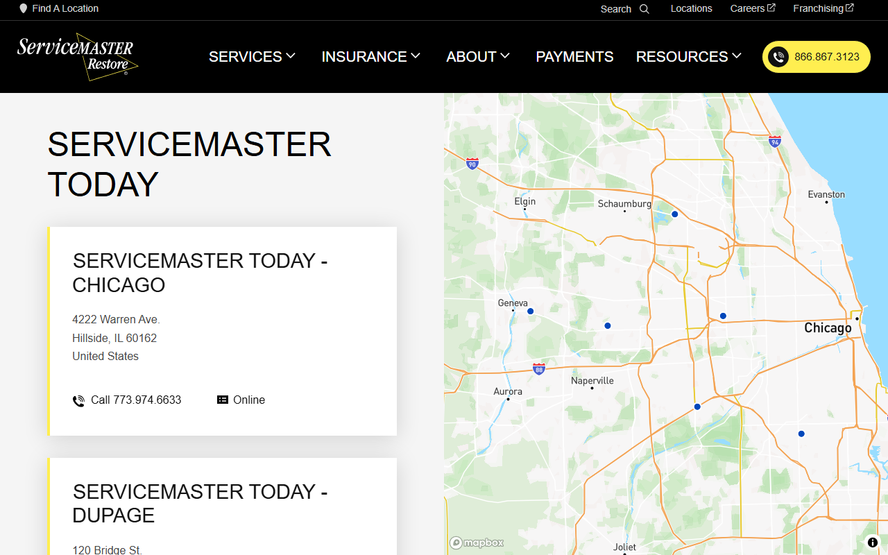 630restore.com screenshot