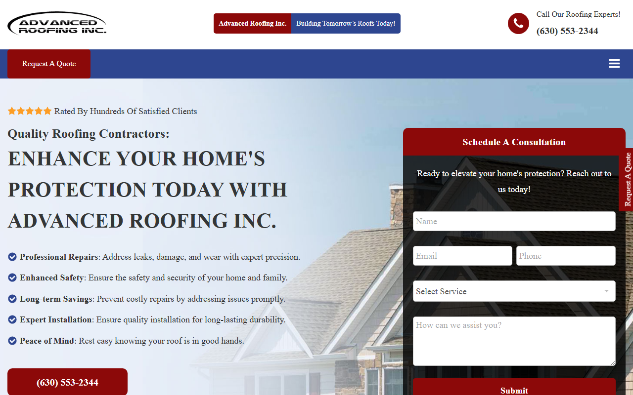 630roofing.com screenshot