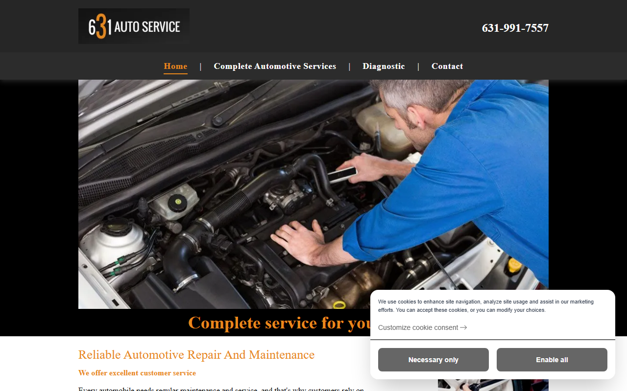 631autoservice.com screenshot