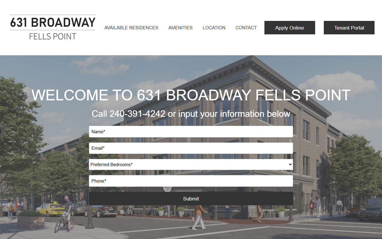 631broadway.com screenshot
