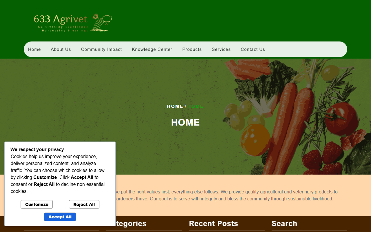 633agrivet.com screenshot