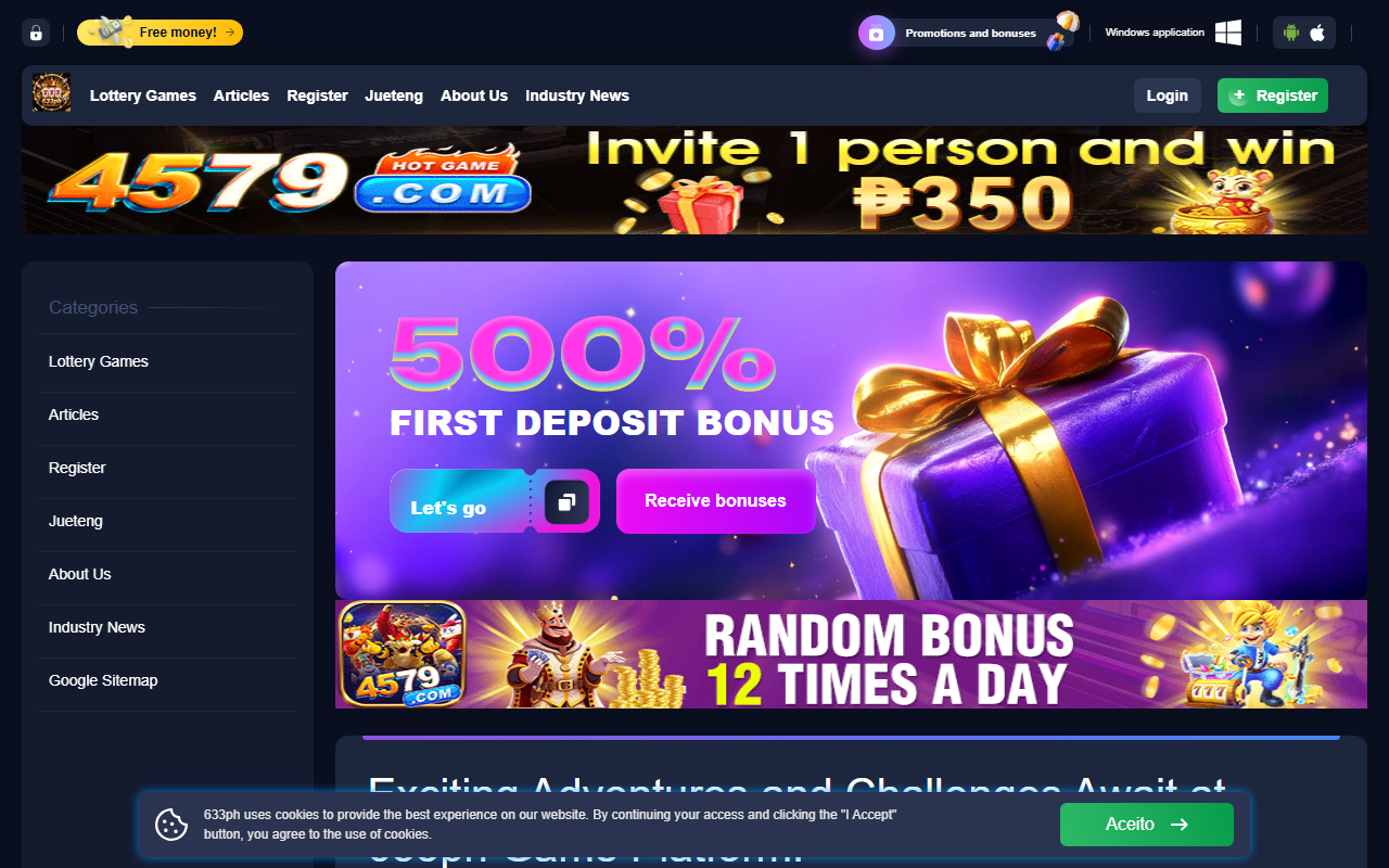 633phonline.com screenshot