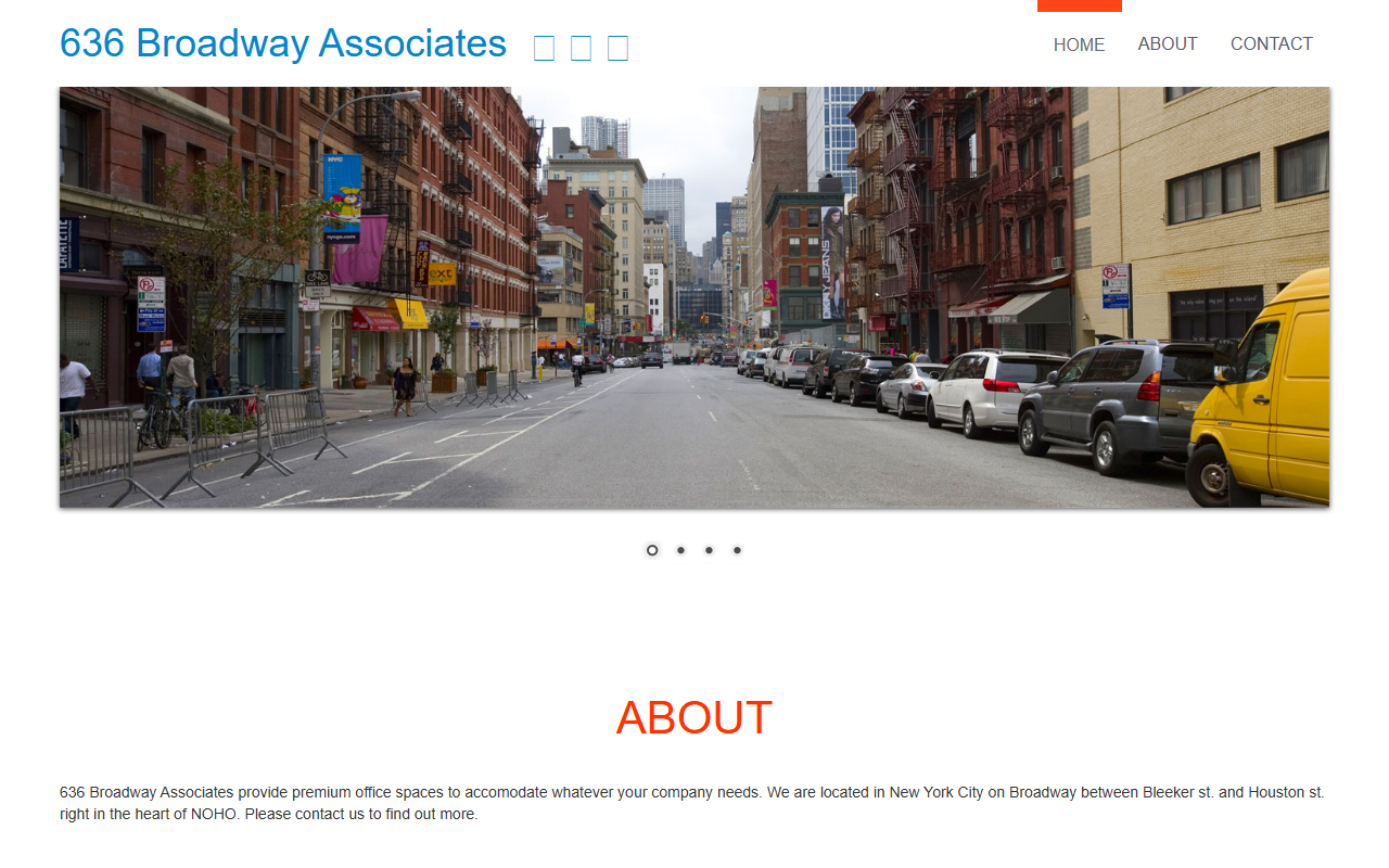 636broadway.com screenshot