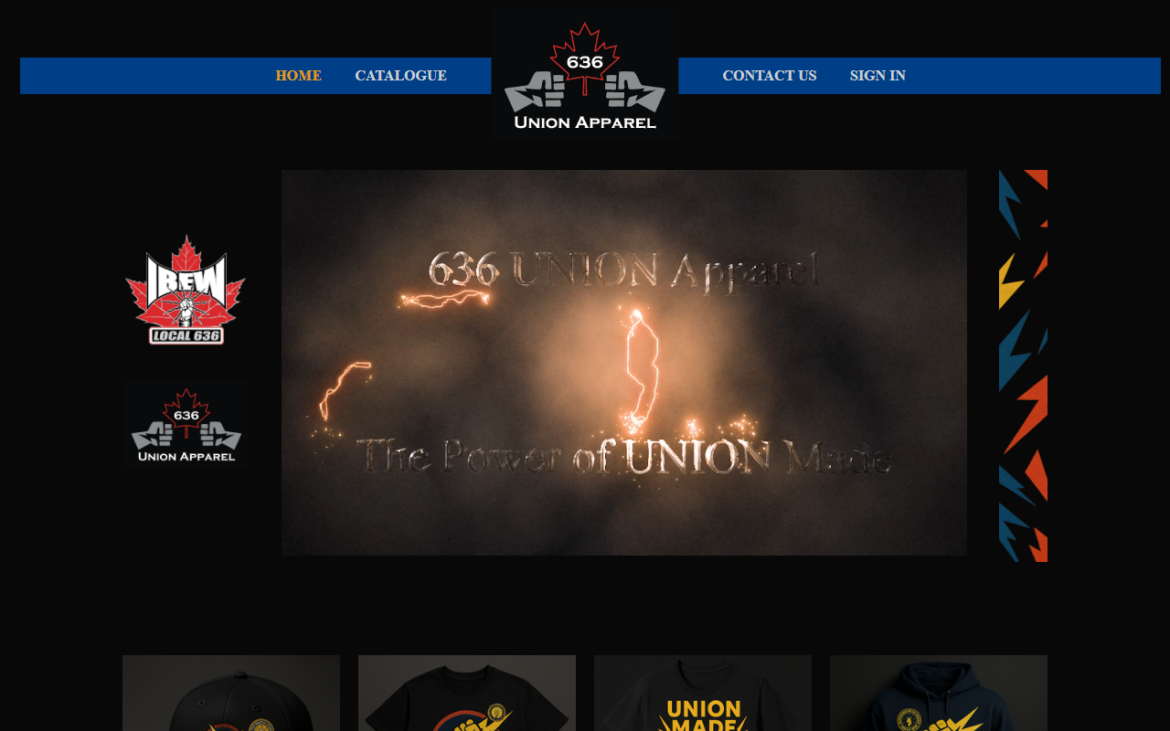 636unionapparel.com screenshot