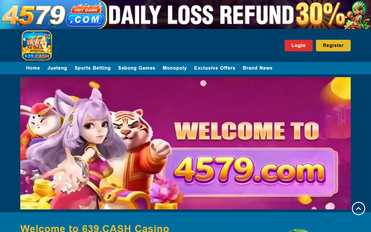 639cashbonus.com screenshot