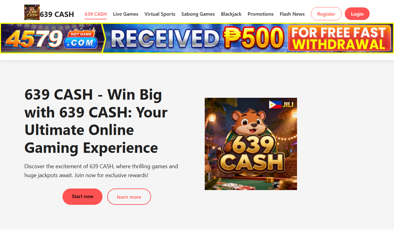 639cashplus.com screenshot