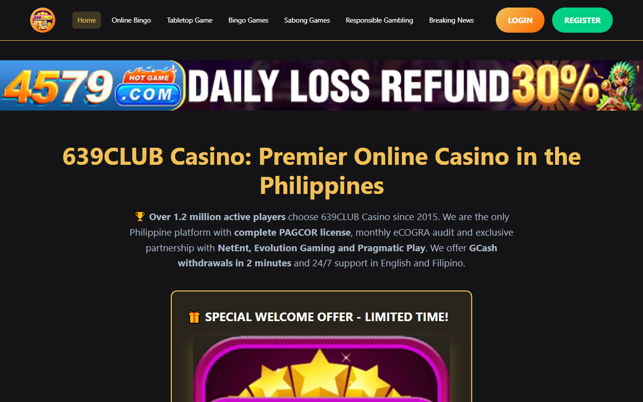 639clubpoker.com screenshot