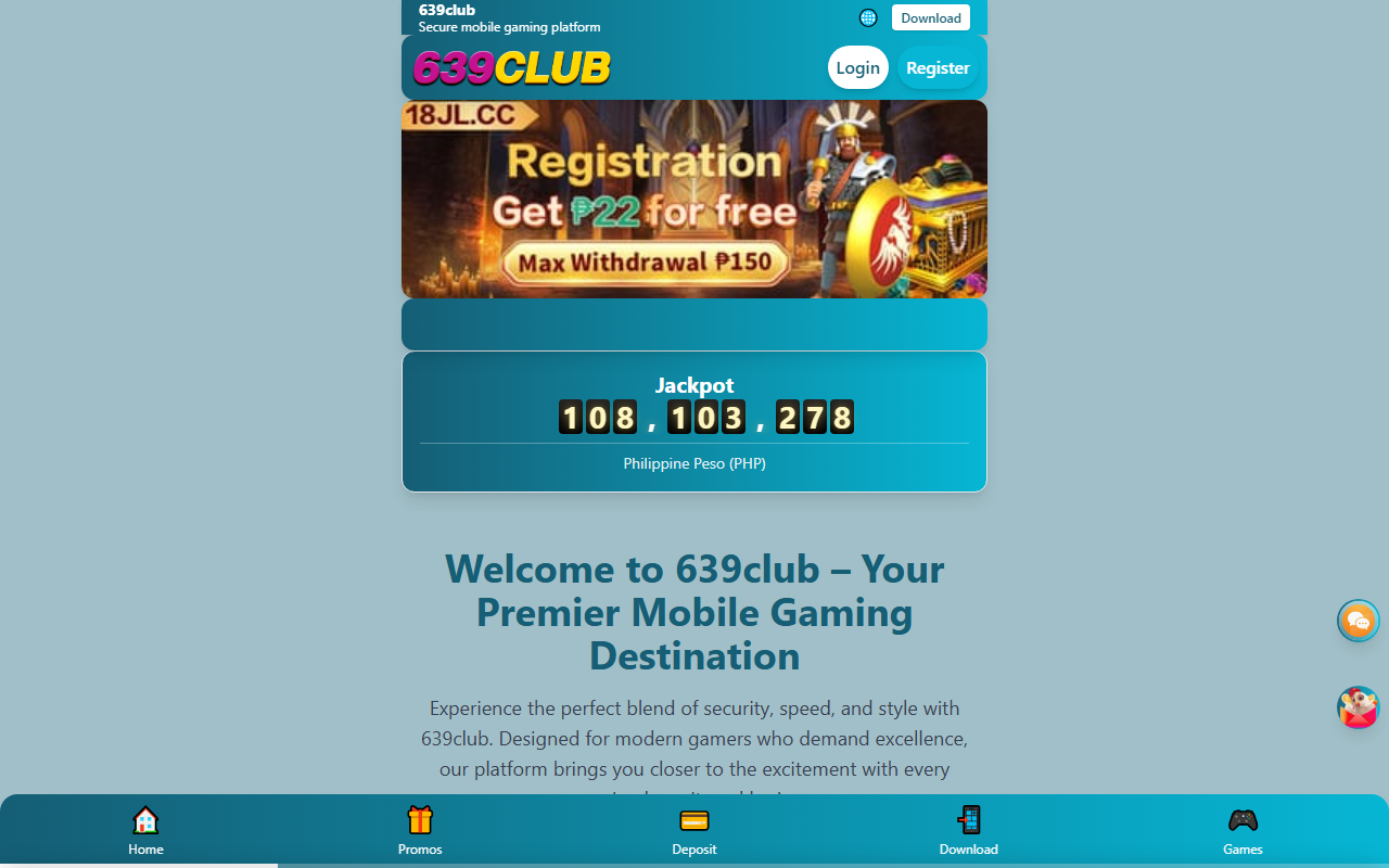 639clubslot.com screenshot