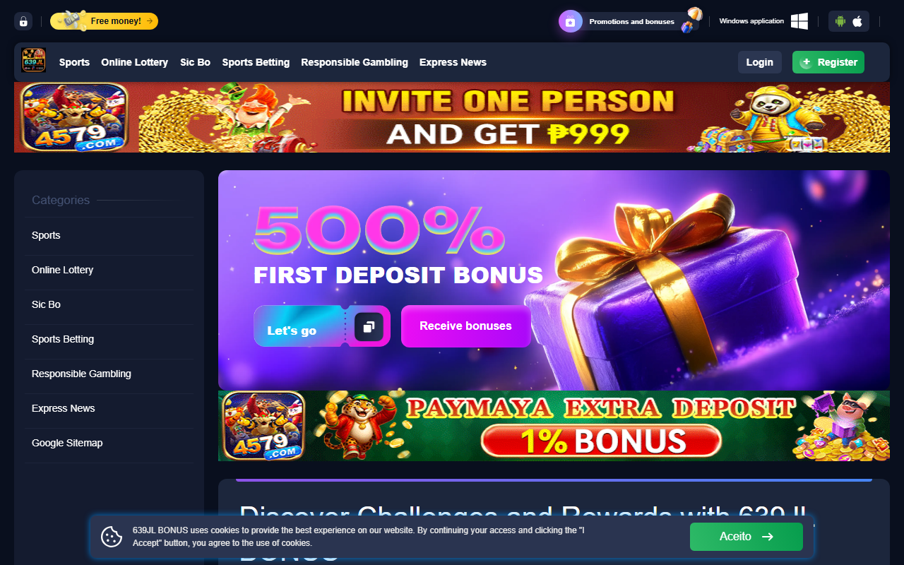 639jlbonus.com screenshot