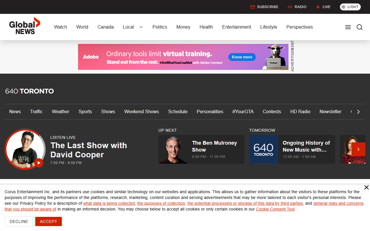 640toronto.com screenshot