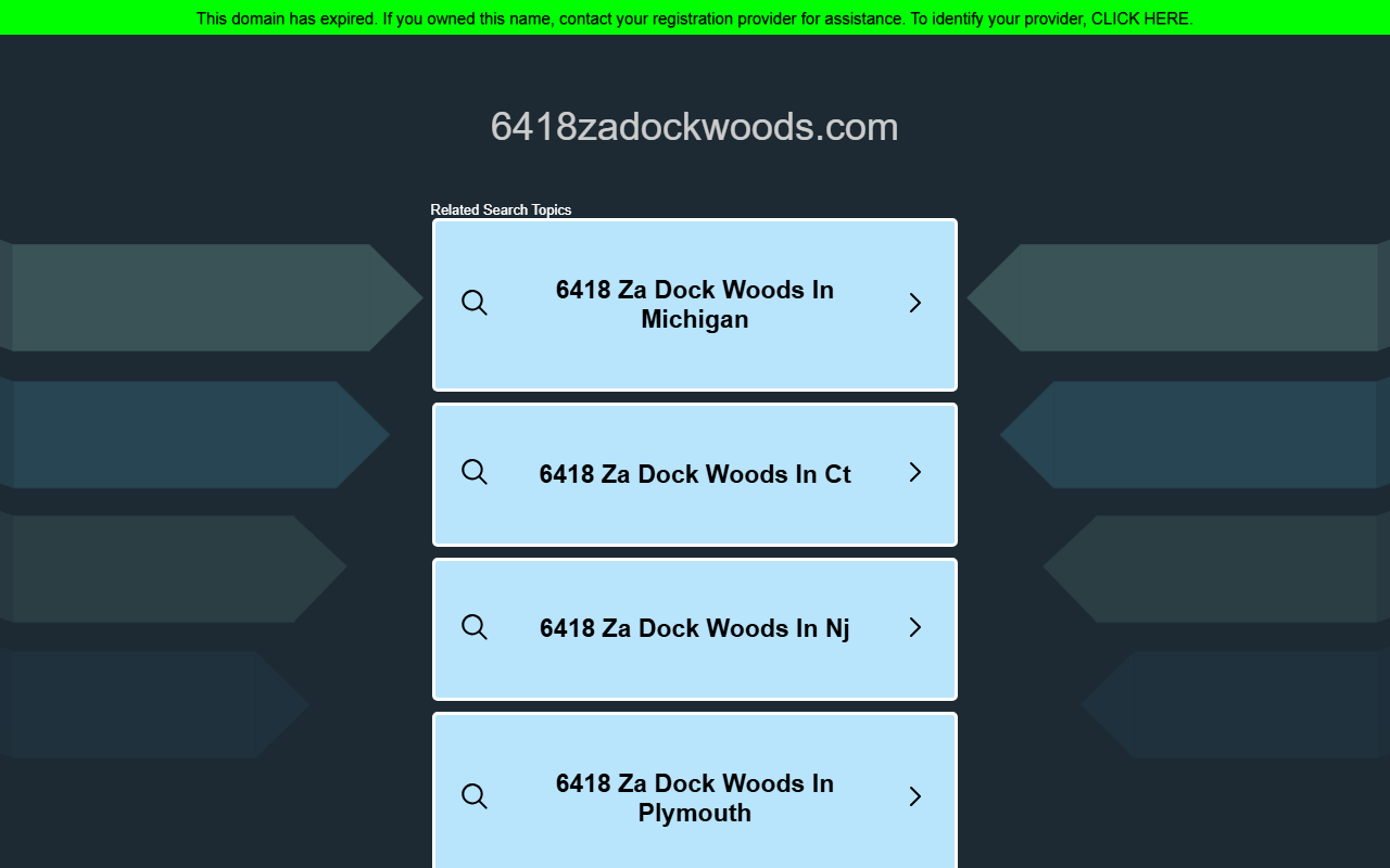 6418zadockwoods.com screenshot