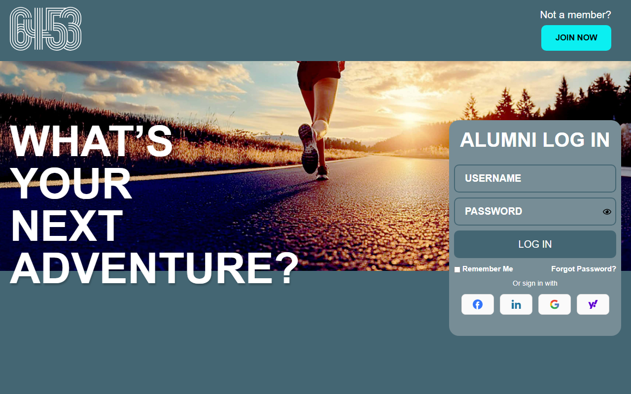 6453alumni.com screenshot