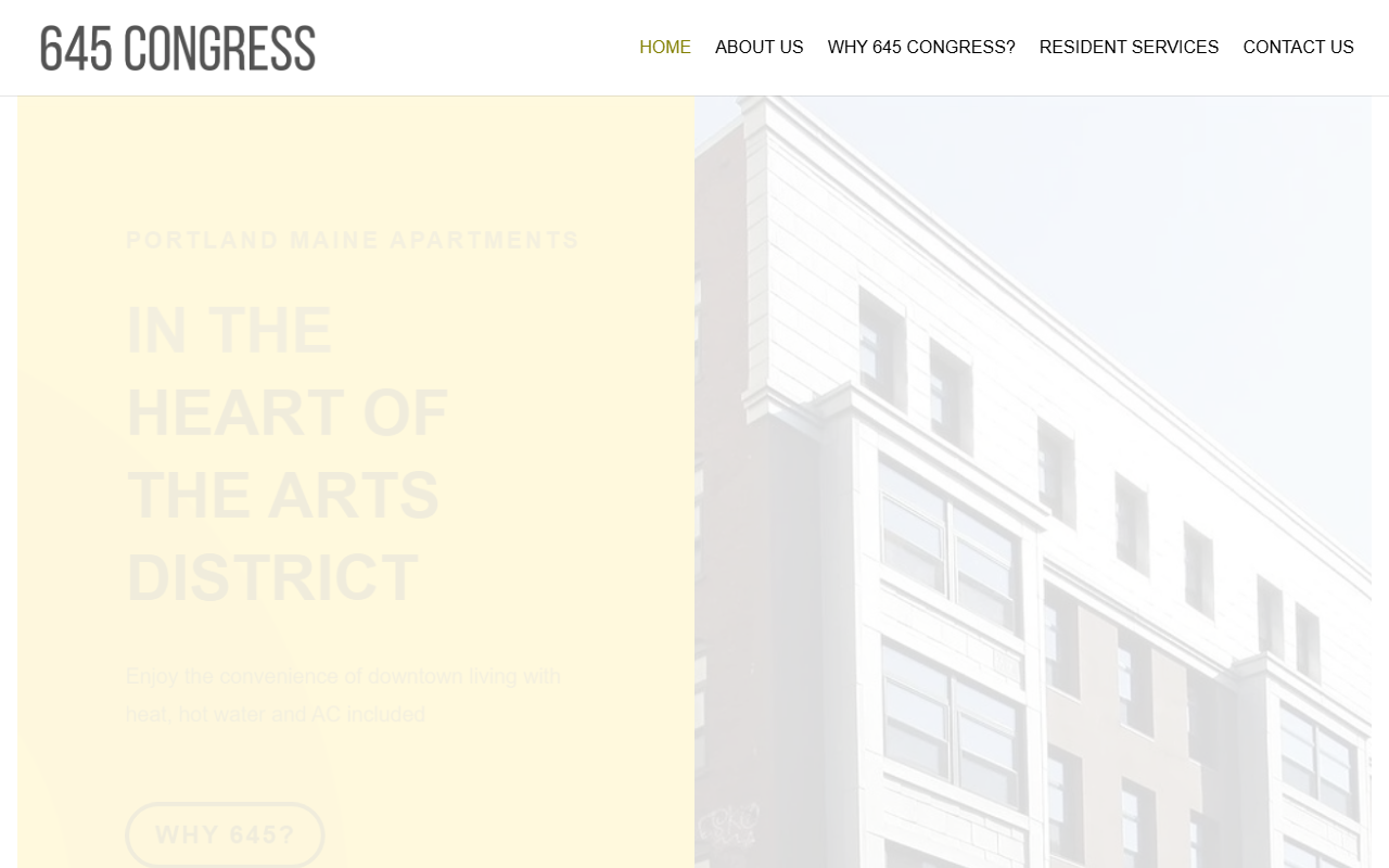 645congress.com screenshot