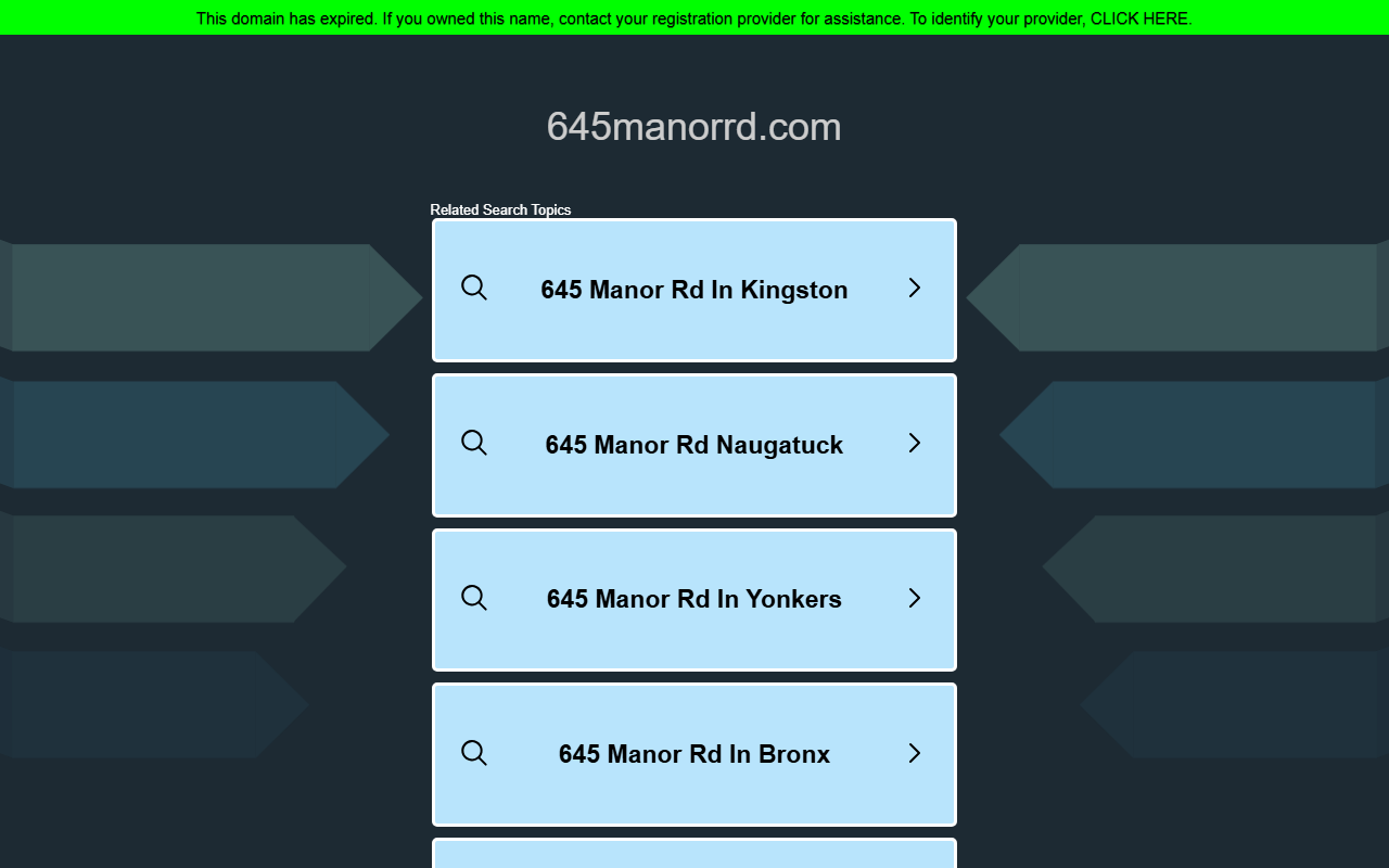 645manorrd.com screenshot