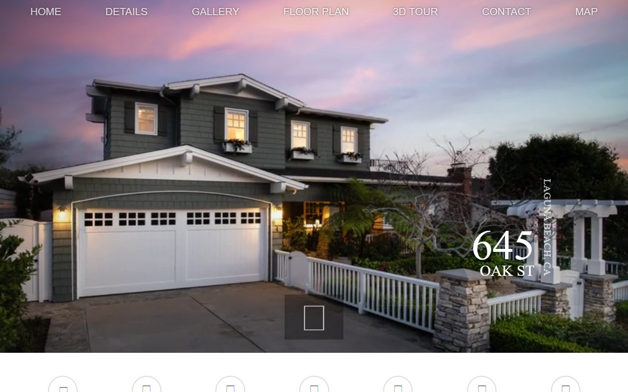 645oakstreet.com screenshot