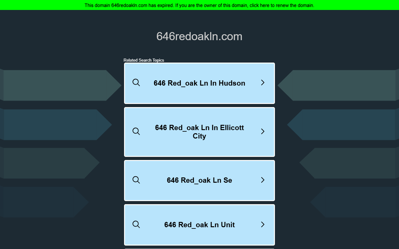646redoakln.com screenshot