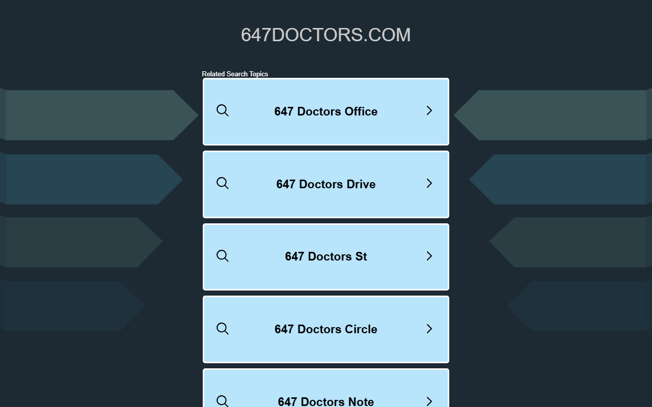 647doctors.com screenshot