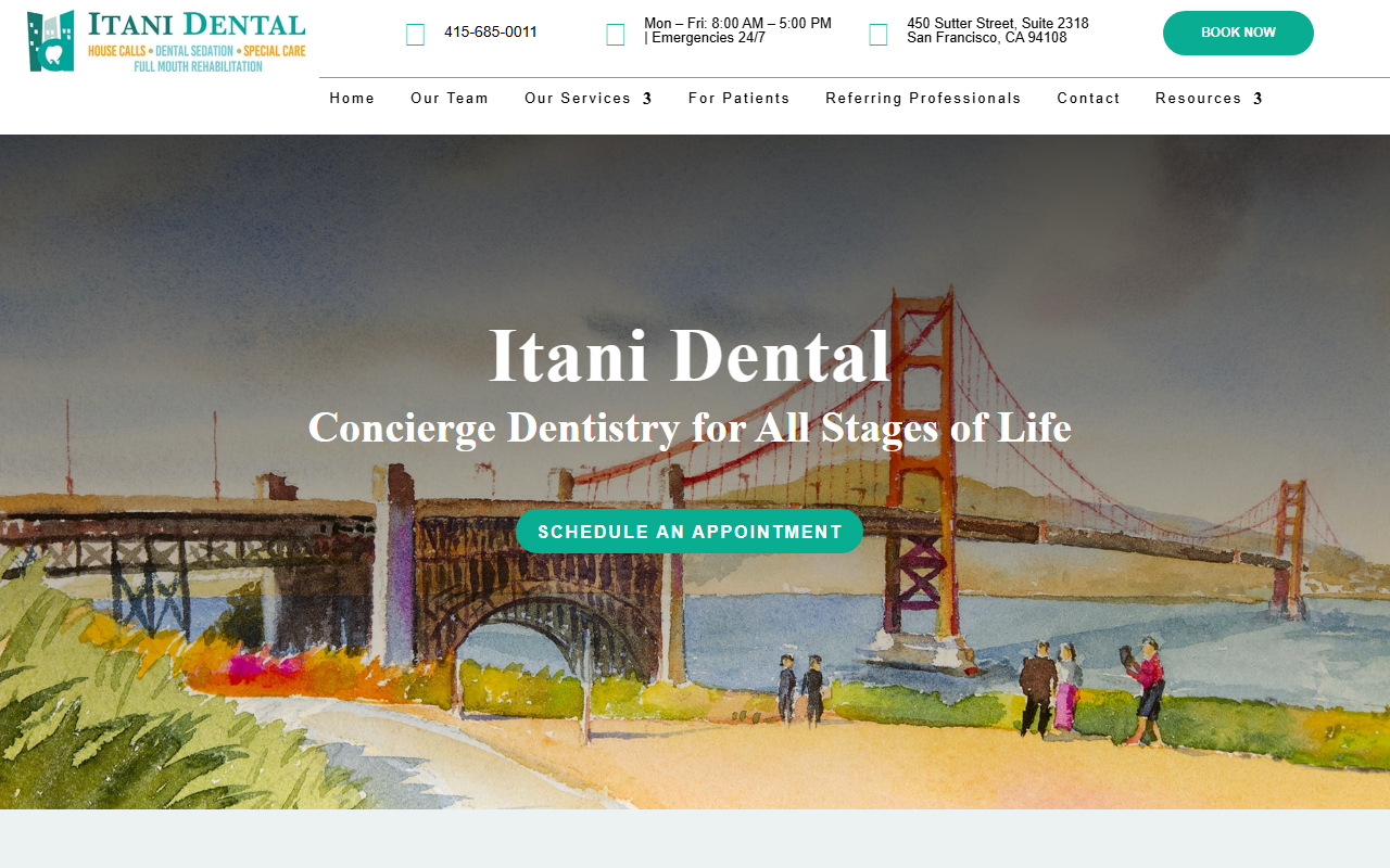 650dentists.com screenshot