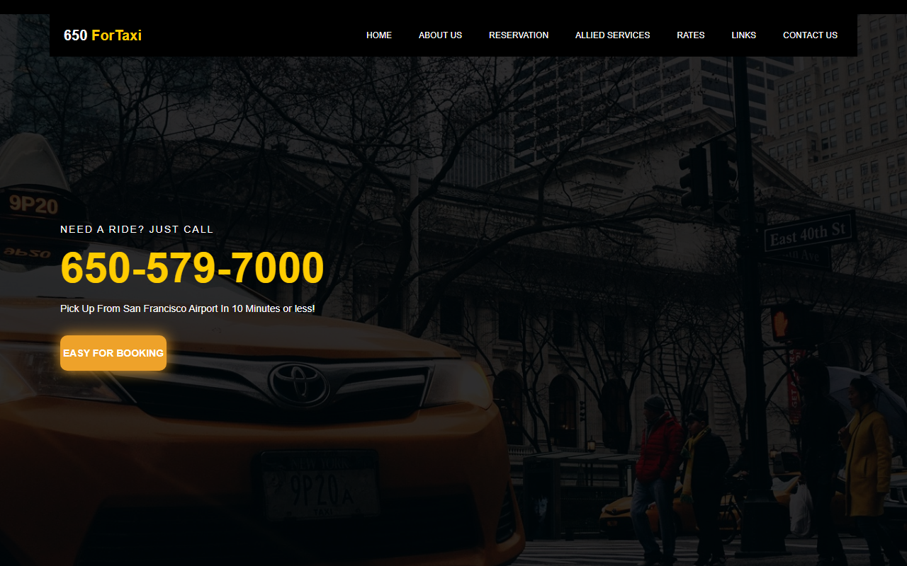 650fortaxi.com screenshot