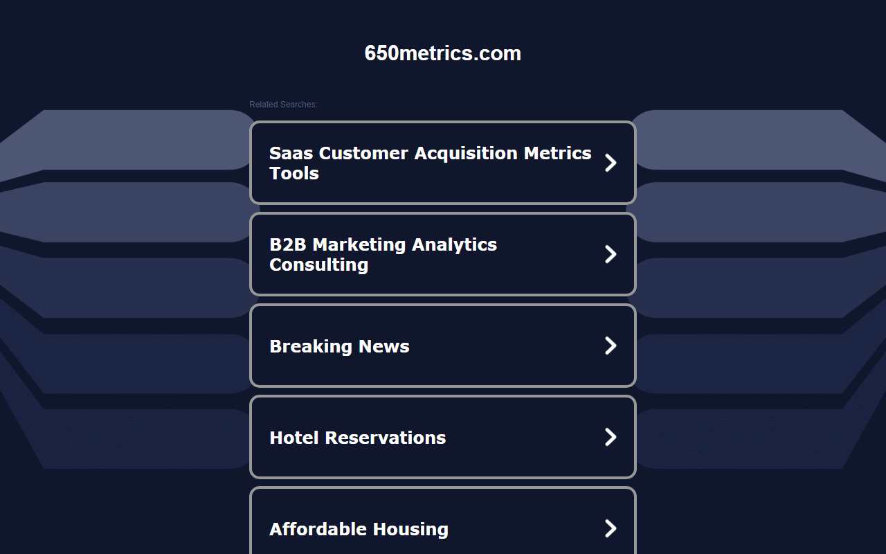 650metrics.com screenshot