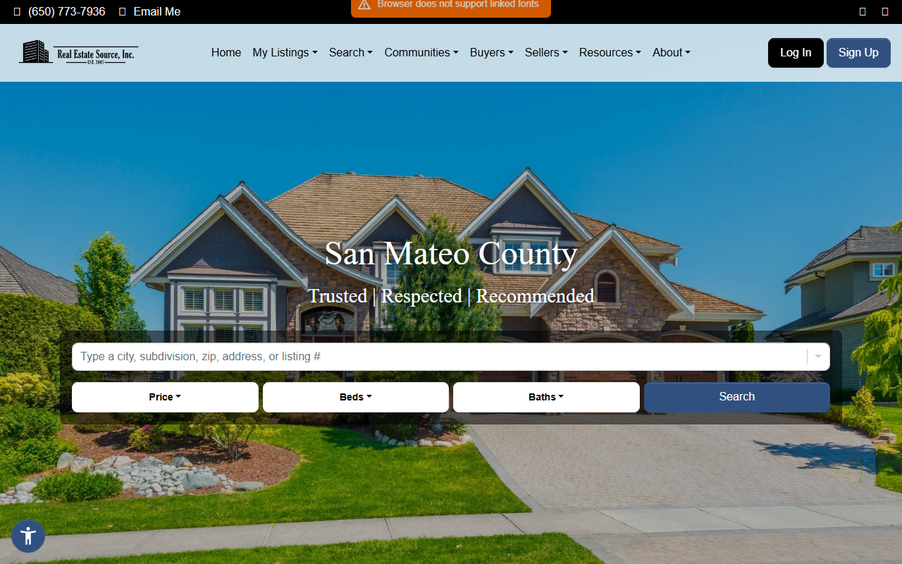650realtygroup.com screenshot