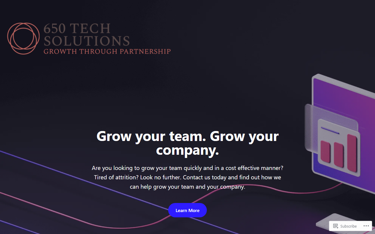 650techsolutions.com screenshot