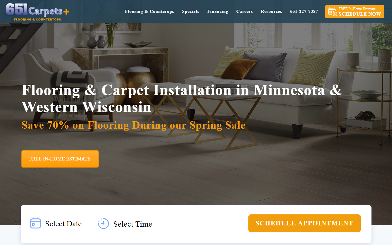 651carpets.com screenshot