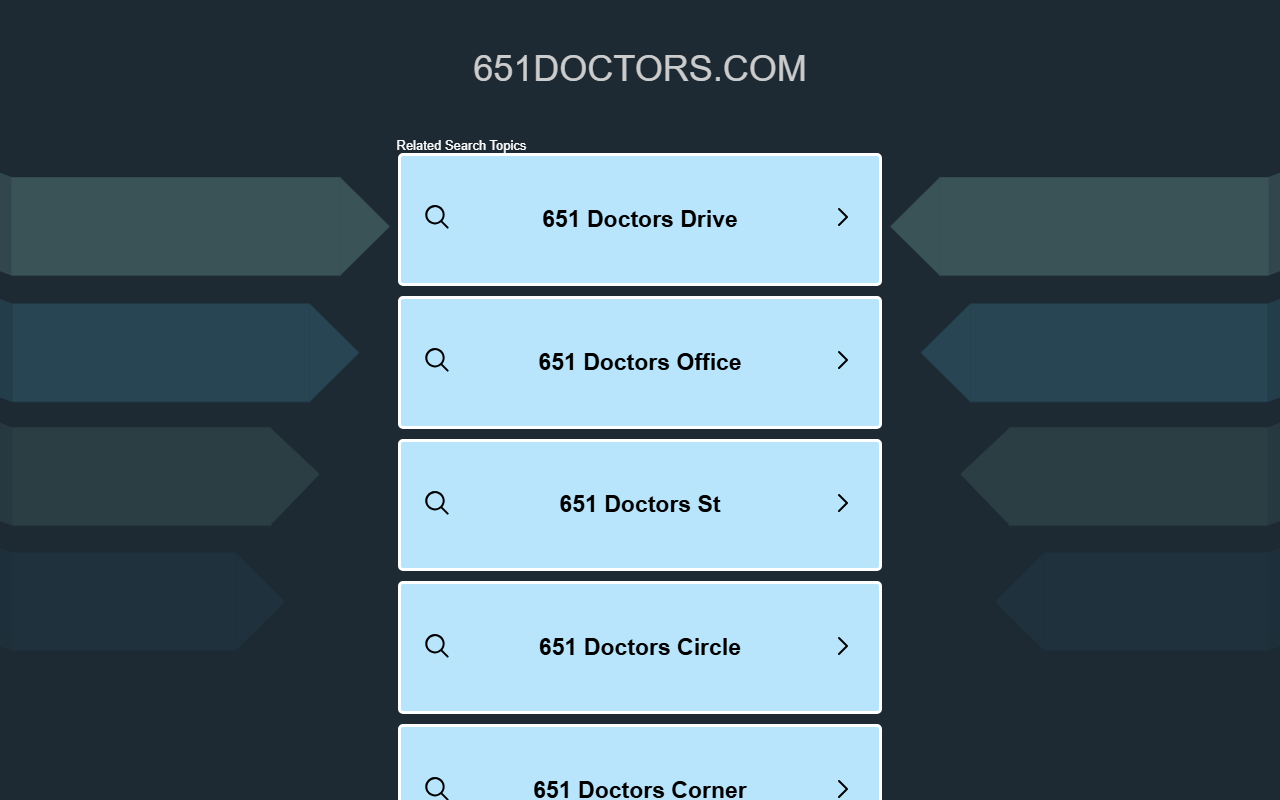 651doctors.com screenshot