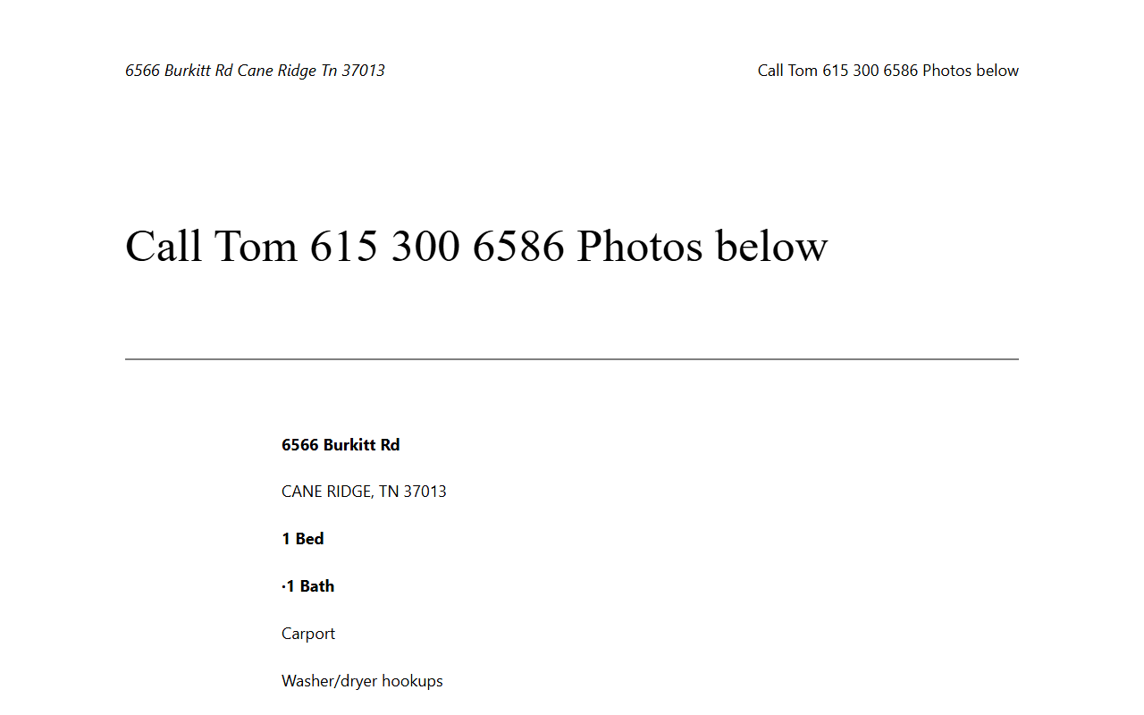 6566burkitt.com screenshot