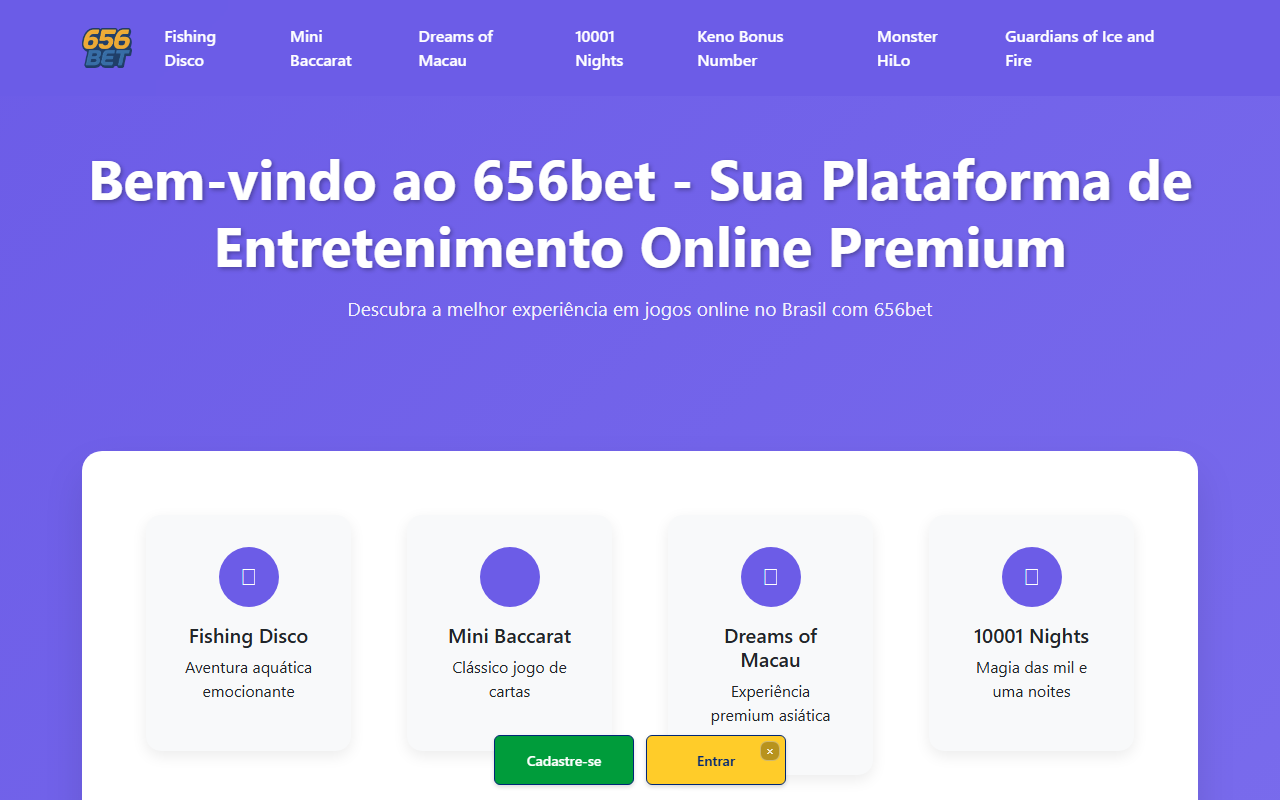 656betgame.com screenshot
