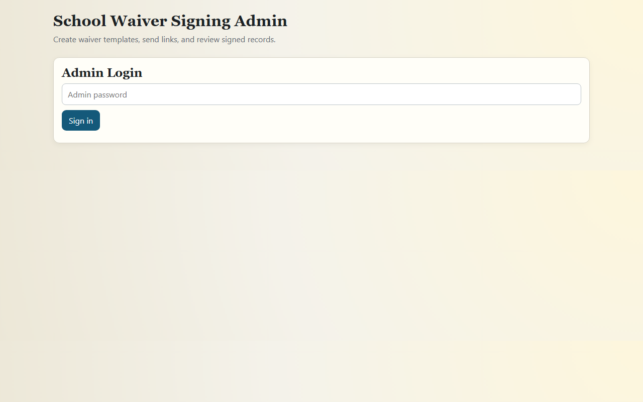 6573waivers.com screenshot