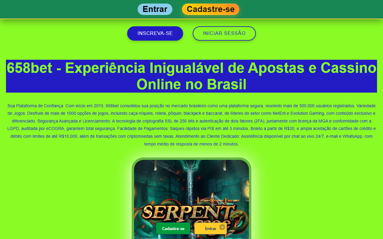 658bet-brasil.com screenshot