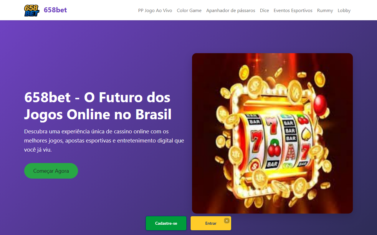 658betcasino.com screenshot