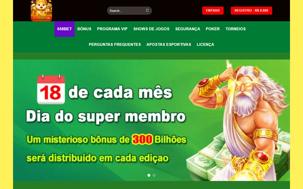 658betcomm.com screenshot