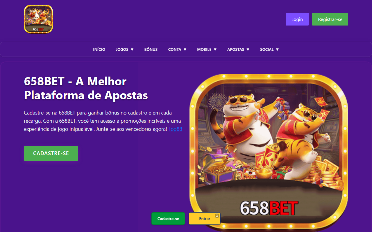 658betjogo.com screenshot