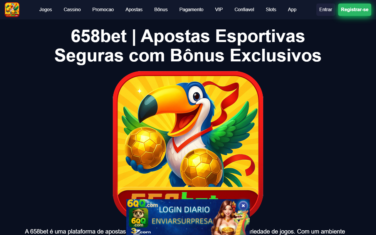 658betsport.com screenshot